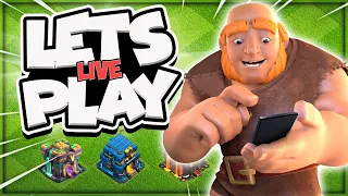 Clan War League Attacks Live! LAST STREAM for 3 Weeks in Clash of Clans