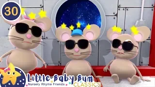 3 Blind Mice (In Space⁉︎) | Little Baby Bum Animal Club | Fun Songs for Kids | ABC 123!