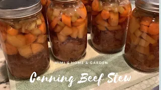 Canning Beef Stew