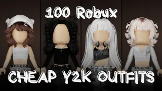 10 CHEAP Y2K OUTFITS | y2k outfits under 100 Robux!