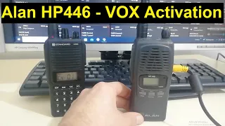 Alan HP446 Extra - VOX Activation - PMR Hotspot - Simplex Node