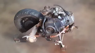Honda DIO Scooter Engine Full Repair | Honda Scooter Engine Restoration