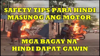 Nasunog ang motor (Safety tips para maiwasan)