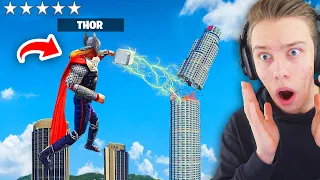 GTA 5 Spelen Als THOR! (Mods)