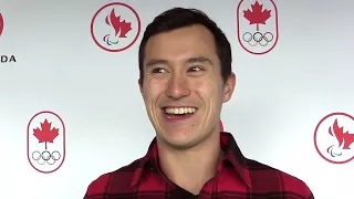 Patrick Chan on where he’ll keep his gold medal