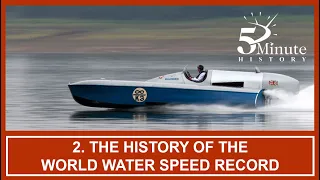 The History of the World Water Speed Record