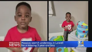 Massive police search ongoing for 3-year-old boy missing from Lowell babysitter's house