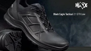 INTRODUCING - the HAIX® Black Eagle Tactical 2.1 GTX Low - World Class Footwear