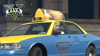 (GTA V 2022 #16) Ông bầu chạy Taxi không hồi kết và pha chạm mặt đồng chí cảnh sát DjChip.