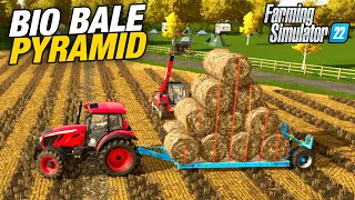 HOW MANY BIO BALES? | Court Farm | Farming Simulator 22 - Ep33