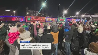 CPKC Holiday Train gives Harvesters $15,000 at Union Station performance