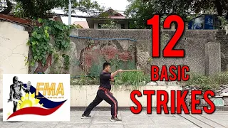 12 BASIC STRIKES | Arnis