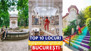 TOP 10 locuri INSTAGRAMABILE GRATUITE din Bucuresti