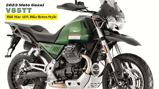 Mid-Size ADV Bike Retro Style | 2023 Moto Guzzi V85TT