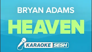 Heaven Lyrics Karaoke Instrumental | Bryan Adams