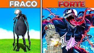 EVOLUINDO O VENOM PARA O MAIS FORTE DO MUNDO INTEIRO NO GTA 5!!!