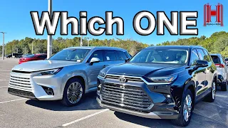 2024 Lexus TX350 is it better than the Toyota Grand Highlander :All Specs & Test Drive