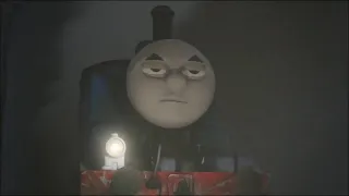 Thomas The Tank Engine, but the context got in a train crash