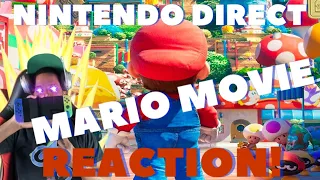 Nintendo Direct: The Super Mario Bros. Movie REACTION