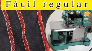 Como regular máquina de costura overlock chinesinha Verde