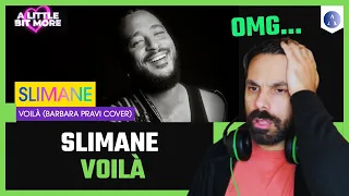 SLIMANE - Voilà (Barbara Pravi cover) | France 🇫🇷 | REACTION