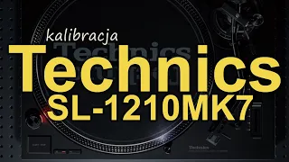 Technics SL-1210MK7 kalibracja [Reduktor Szumu] #265