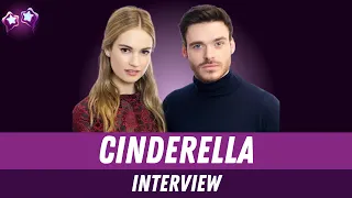 Lily James & Richard Madden Cinderella Interview