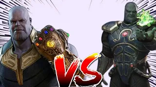 Thanos vs Darkseid Death Battle fight who would win