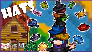 Every HAT and MASK in Stardew Valley | How To Collect Them All