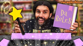 Nickelodeon Released A Magical Mystery Box With Real Working Wands *Offcial Da Rules Book*