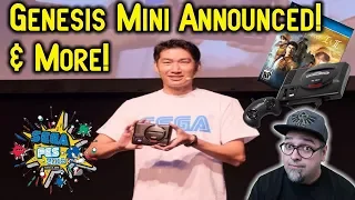 Sega Genesis Mini Announced! Shenmue 1&2 HD For PS4, Xbox One & PC! FES 2018 Thoughts!