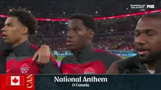 Canadian National Anthem at World Cup 2022