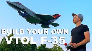 Making an INSANE Hovering RC F-35 VTOL Jet