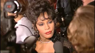 RARE Whitney Houston - The Bodyguard Movie Premiere Footage (1992)