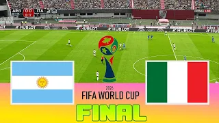 ARGENTINA vs ITALY - Final FIFA World Cup 2026 | Full Match All Goals | Football Match