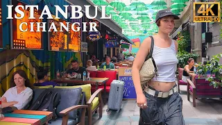 4K Stroll Through Istanbul's Trendiest District - Cihangir Neighborhood Tour
