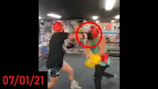 NEW Jake Paul Sparring Footage!!! (01/07/2021)