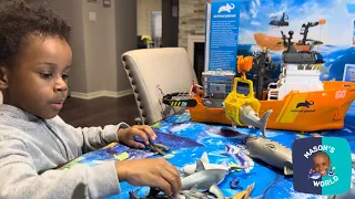 Animal Planet Deep Sea Shark Research Playset - Toy Review!