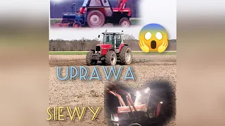 🔥Przygotowanie pola  do siewu 🌱   & SIEWY 2023💪 Massey Ferguson & Zetor w Akcji 😱😱