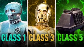 The 5 Droid Classes Explained!