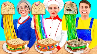 Défi De Cuisine Moi vs Grand-Mère | Incroyables Astuces de Cuisine par Fun Teen