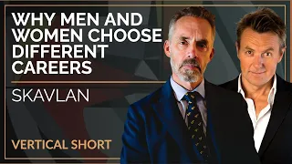 Why Men and Women Choose Different Careers | Skavlan & Jordan B Peterson #shorts