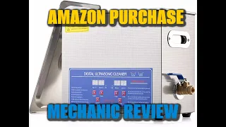 Ultrasonic Cleaner - Amazon - Mechanic Review