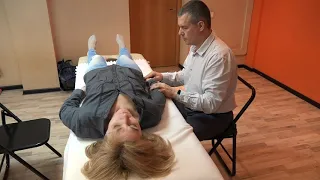 Доктор Дмитрий Таль Перцептивная остеопатия 34 Пример диагностики и лечения на уровне конечности