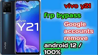 Vivo y21 frp bypass | Google account remove | android 12 2023