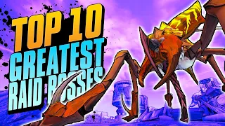 Top 10 BEST RAID BOSSES in Borderlands History