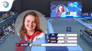 Ruth SHEVELAN (GBR) - 2018 Double Mini-Trampoline Europeans, final