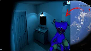 VR 360 The Huggy Wuggy in Your Toilet on Google earth ! Poppy Playtime