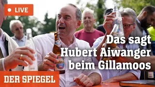 Livestream: Das sagt Hubert Aiwanger beim Gillamoos | DER SPIEGEL