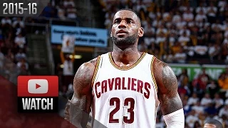 LeBron James Full Highlights vs Pistons 2016 Playoffs R1G1 - 22 Pts, 11 Ast